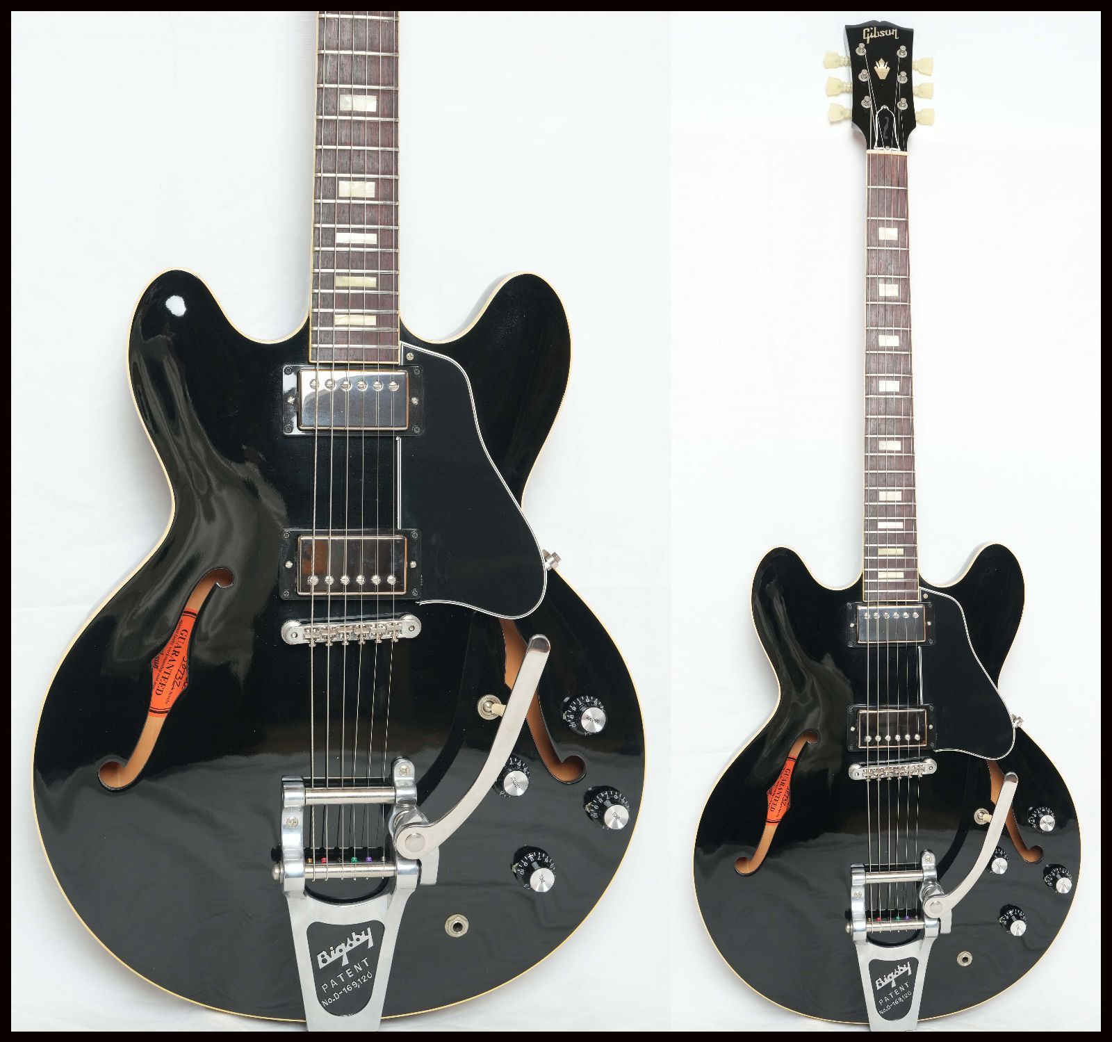 Gibson Memphis 2015 Limited Run ES-330 L Humbucker Antique Ebony 2015年製