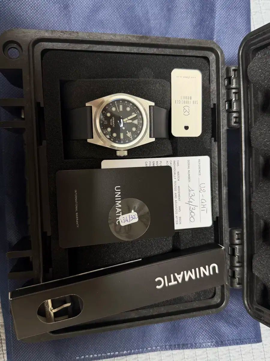 ユニマチック U2-GMT ブラック モデル 134 300