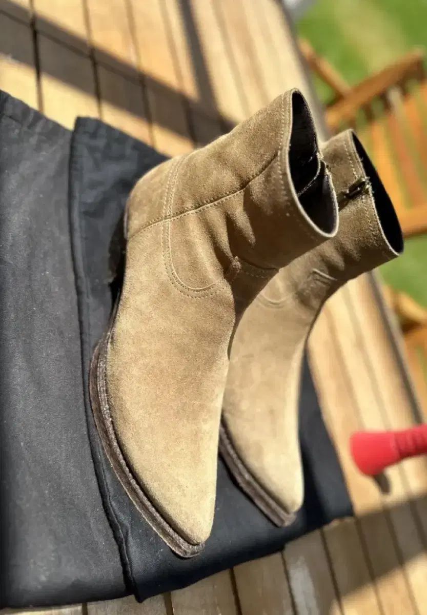 42 Saint Laurent ルーカス ウェスタン ブーツ