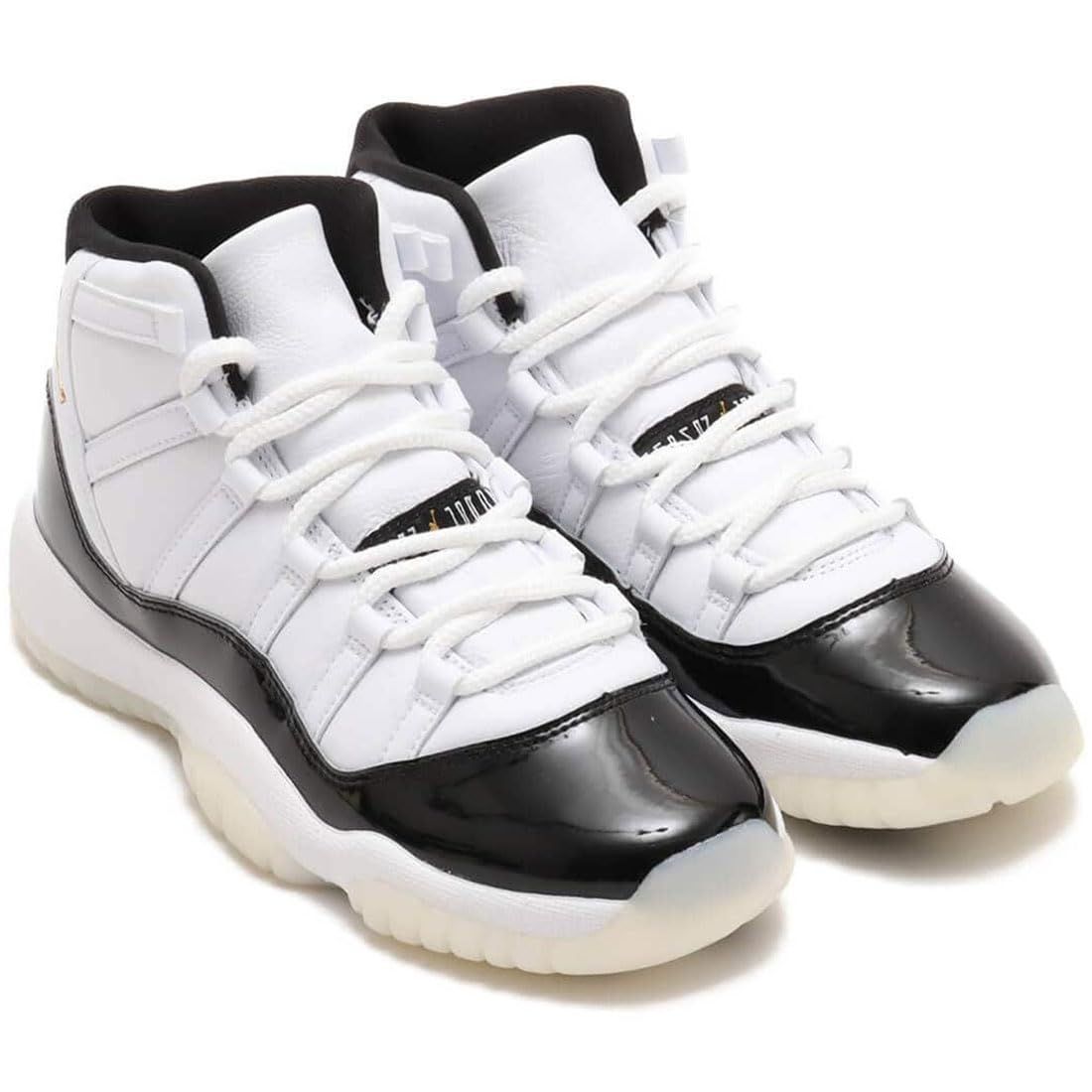 ナイキ エア ジョーダン 11 レトロ W AIR JORDAN 11 RETRO ホワイト ブラック メタリックゴールド 378038-170 日本 23.0cm ホワイト ブラック メタリックゴールド 23.0 cm