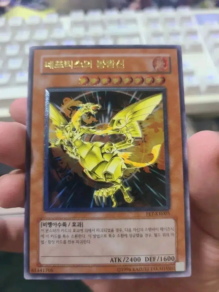 遊 戯 王 ネフティスの鳳凰神 レリーフ FET