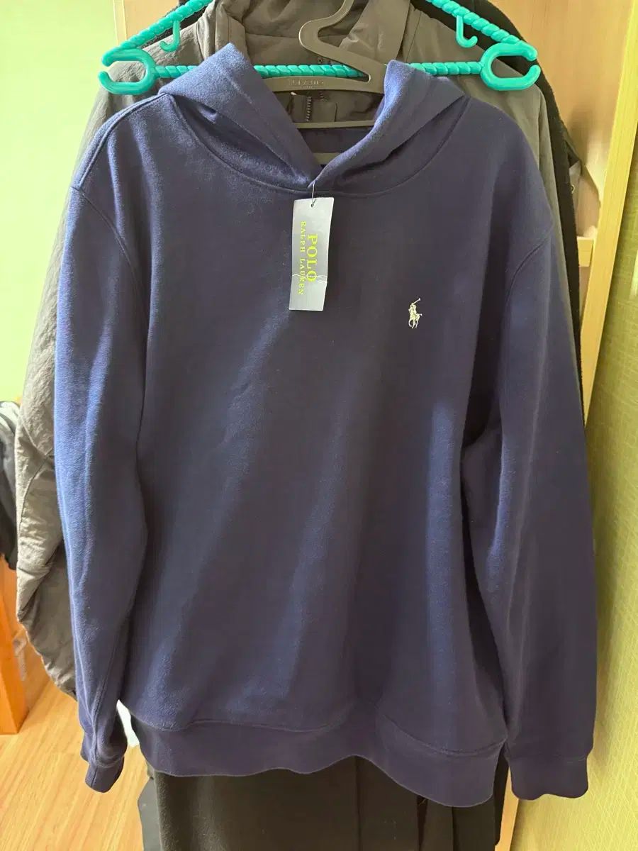 ポロ ビックポニー フーディー ネイビー