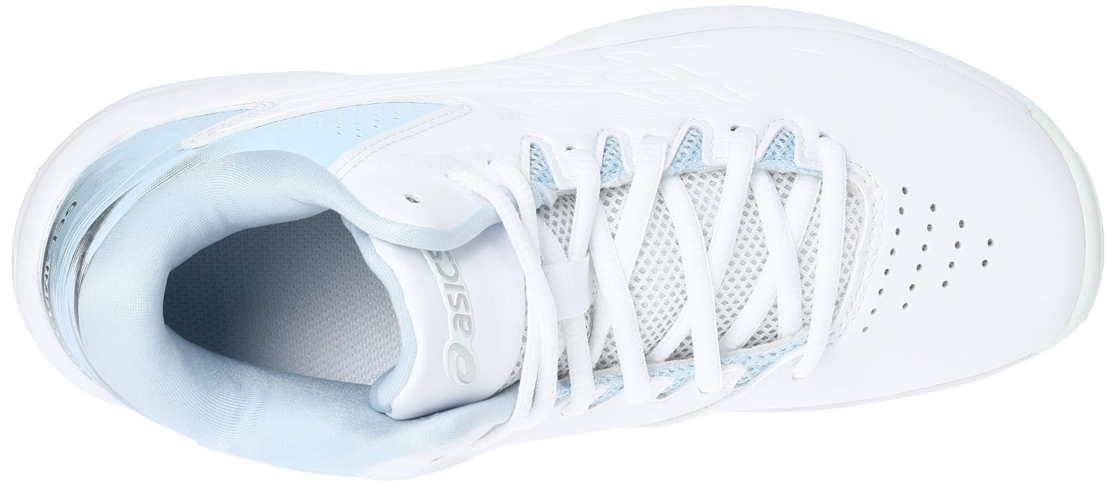  アシックス バスケットボールシューズ GEL-IMPROVE 2 ユニセックス子供 103 ホワイト ライトブルー 20.0 cm E スニーカー 靴