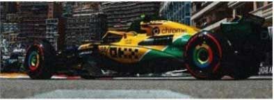 McLaren Formula 1 Team MCL 38 No 4 th Monaco GP 2025 Lando Norris