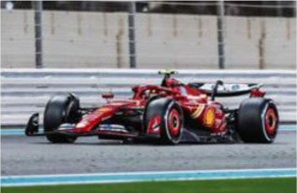 Ferrari SF 24 No 55 2 nd Abu Dhabi GP 2025 Carlos Sainz