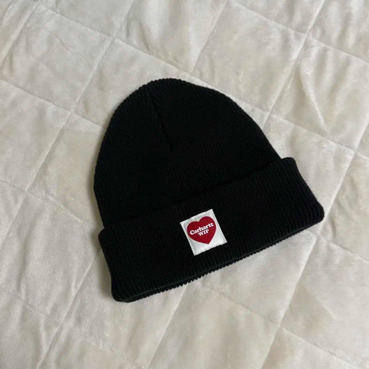 Carhartt カーハート wip ハート ビーニー ブラック