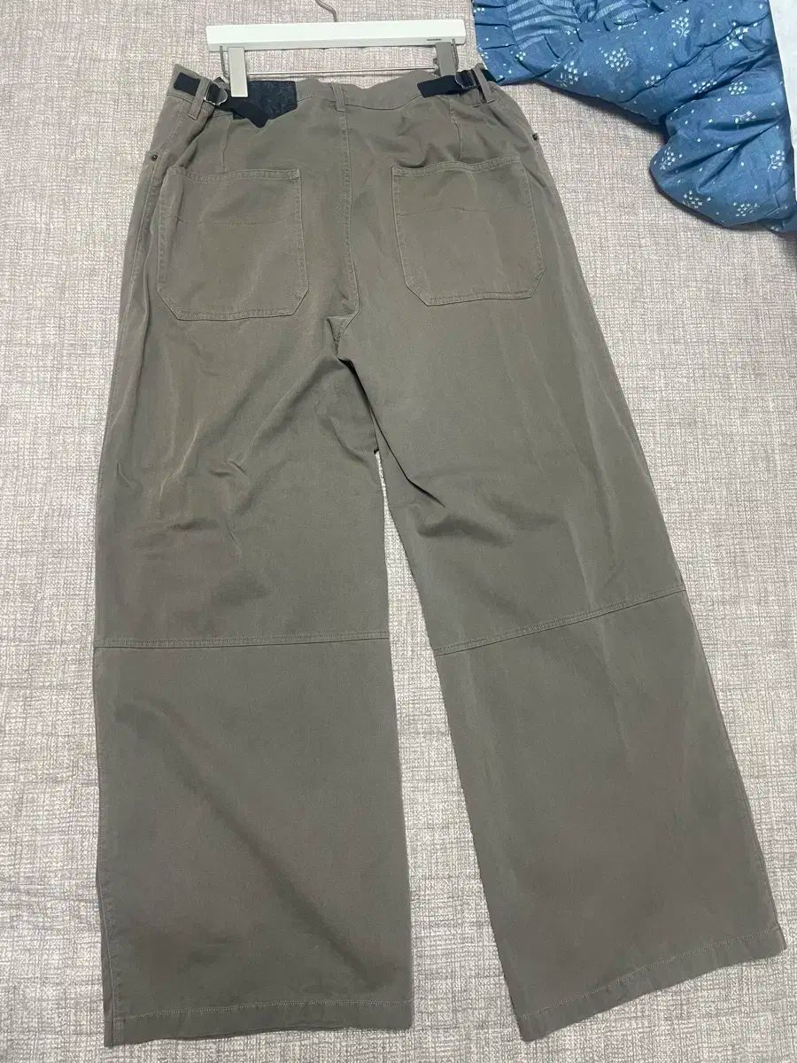 【爆安セール】 ポリテル ワンタック ゴーシマ カーキグレー