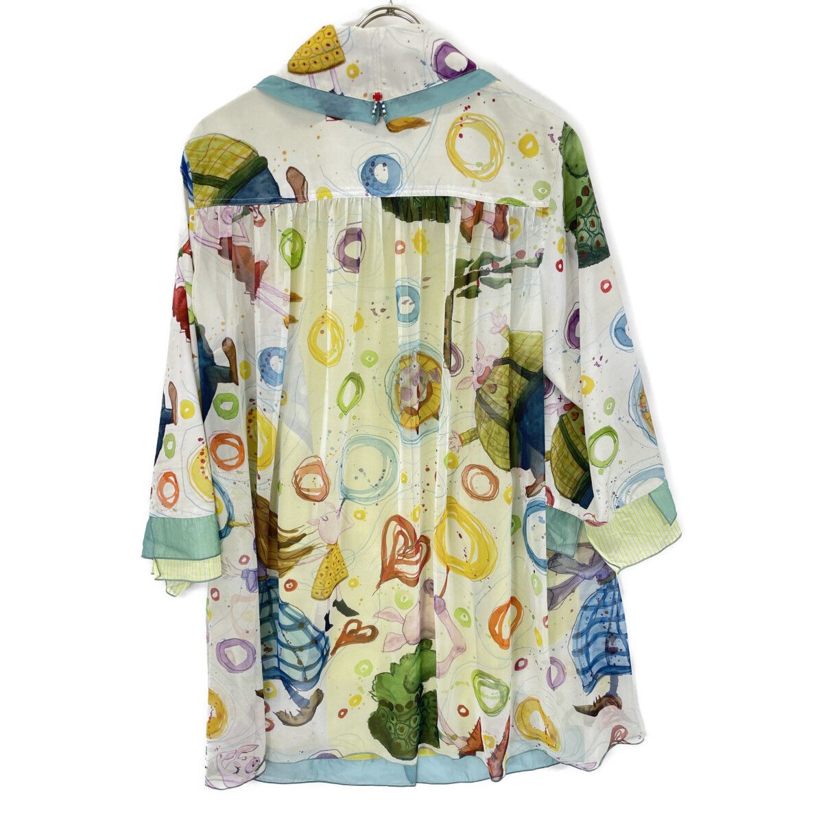 OLLEBOREBLA アルベロベロ 116660 ﾏﾙﾁｶﾗｰ ぶたさん ﾋﾞｼﾞｭｰ付きｼｬﾂ 表記