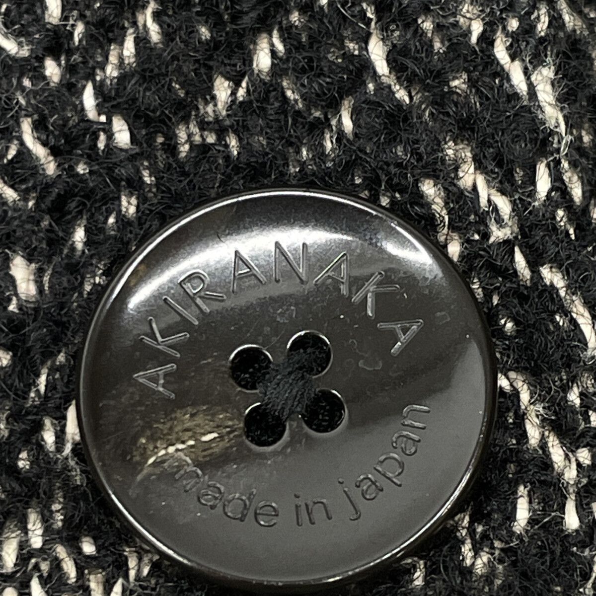  AKIRA NAKA アキラナカ AW 2326 BK ﾌﾞﾗｯｸ Philine combi tex cardigan 2 その他 その他
