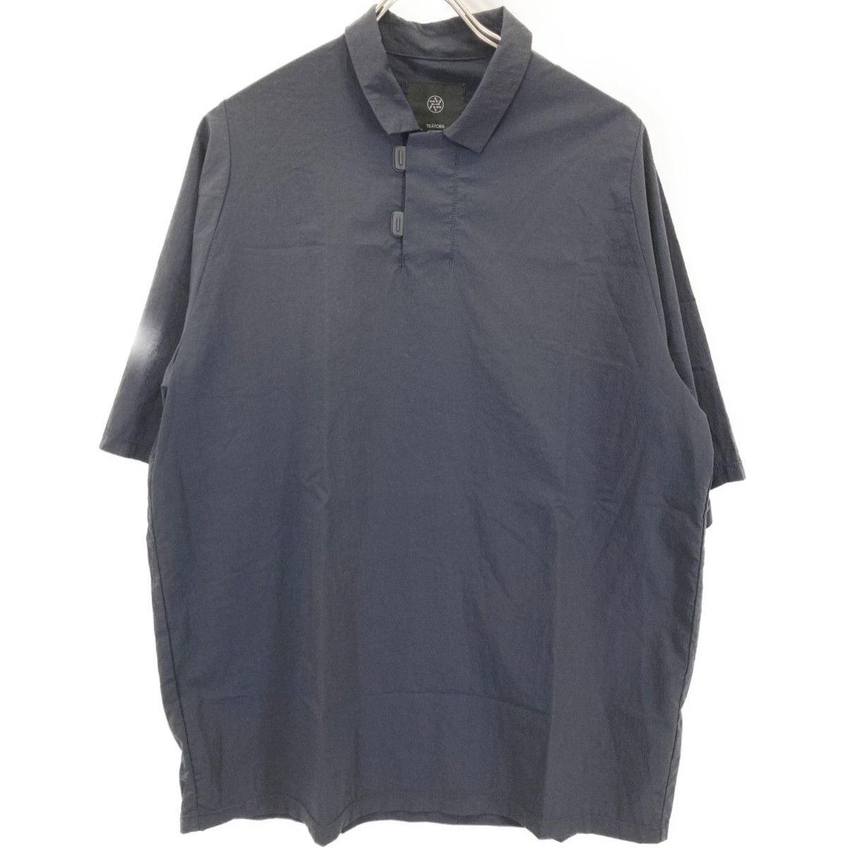 TEATORA テアトラ TT-POLO-DR ネイビー CAPSULESNAP POLO SHIRT 36