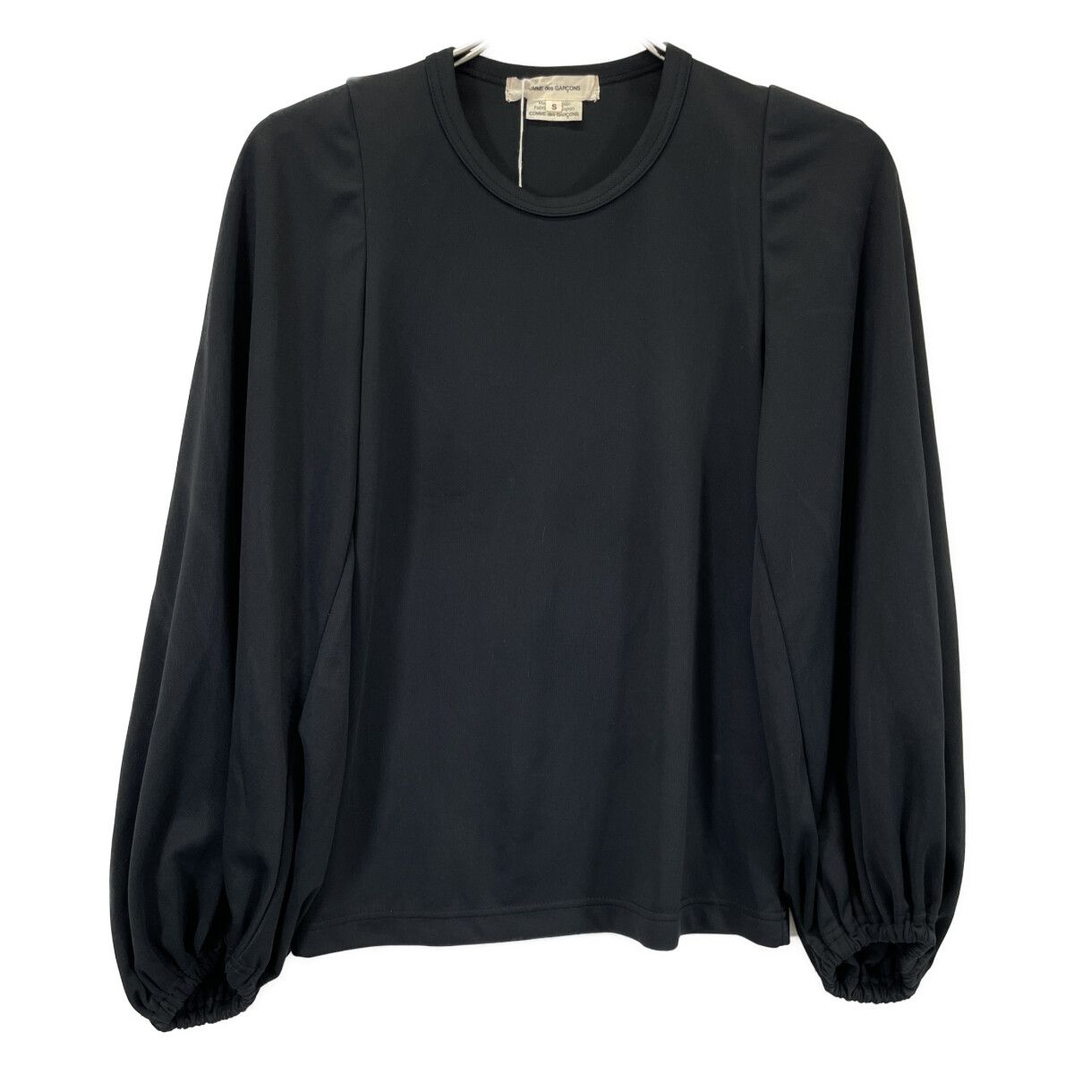 COMMEdesGARCONS コムデギャルソン GA-T011 AD2017 ブラック ボリューム袖 カットソー S