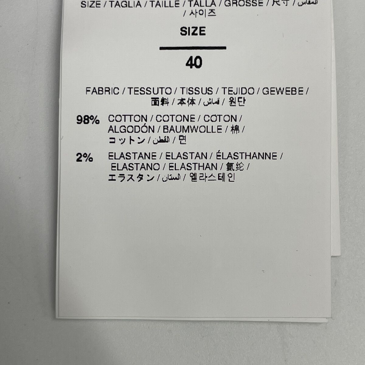  OFF-WHITE オフホワイト ﾌﾞﾗｯｸ ｶｯﾄｿｰ 40 その他 トップス