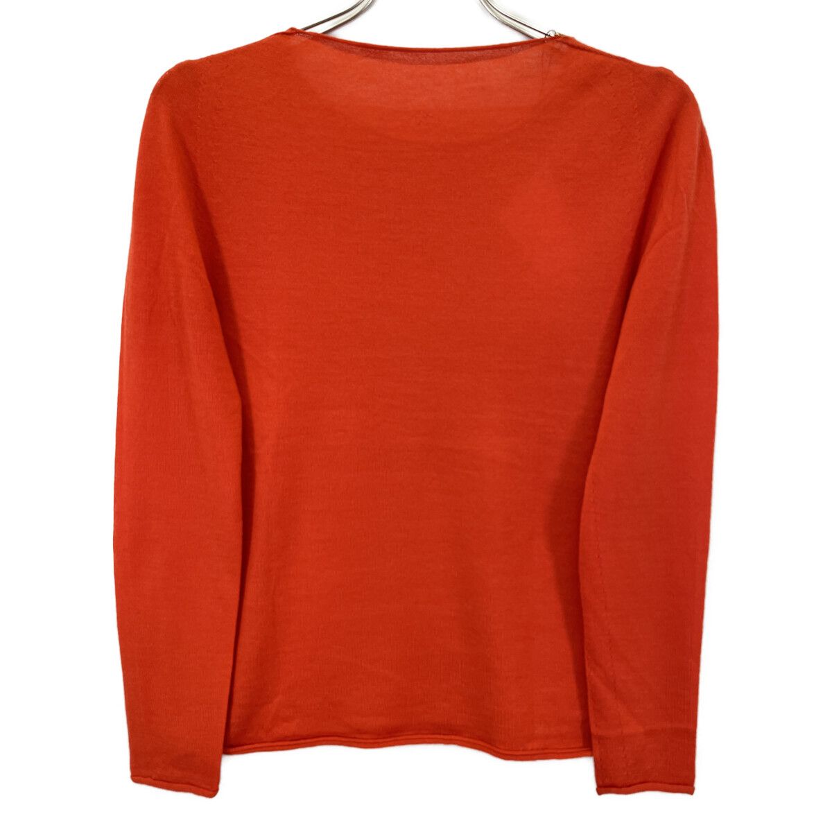 TOYOBOSHI トウヨウボウシ 糸衣 オレンジ OHAUSU 13IT-AC6001 カシミヤ100 クルーネック ニット 1