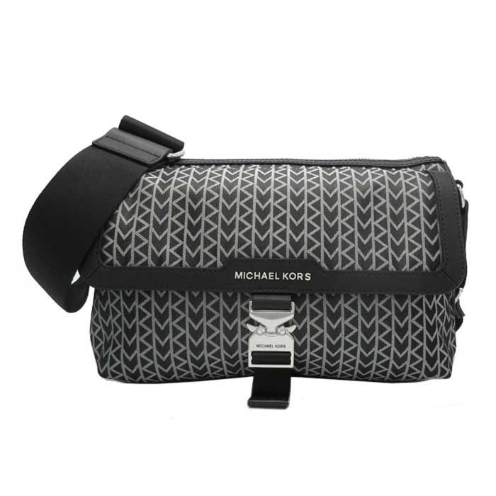マイケルコース ショルダーバッグ MICHAEL KORS ELI MK 2000 メッセンジャーバッグ 斜め掛け BLACK アウトレット メンズ