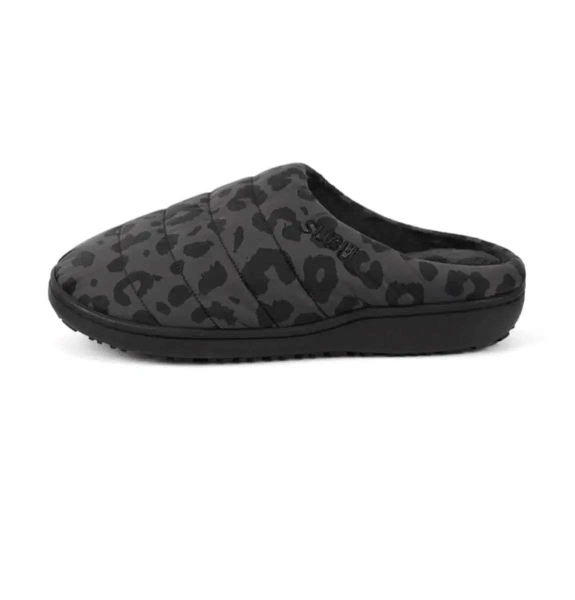 235 スブ レオパード チャコール SUBU winter sandal