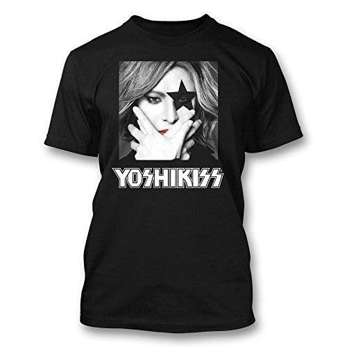 X JAPAN YOSHIKI グッズ TOKYO 2016 地獄の博覧会～ KISS コラボ Tシャツ ヨシキッス YOSHIKISS L