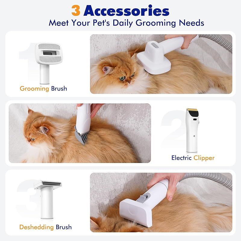 犬のグルーミング掃除機 Rywell犬の毛の掃除機12000Pa