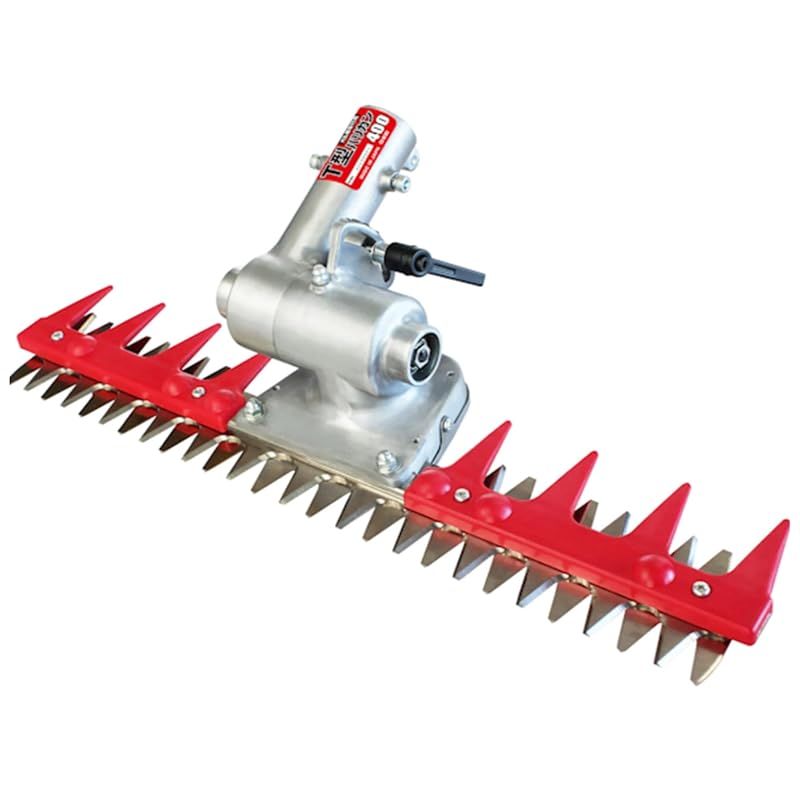 T型バリカン400 N-854 石 障害物 飛散 跳ね返りを抑える 往復刈り 直進刈り 手持ちの刈払機に取付できる