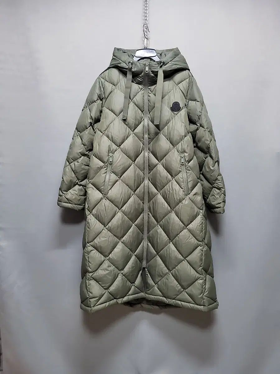 グース フード ロングダウンジャケット