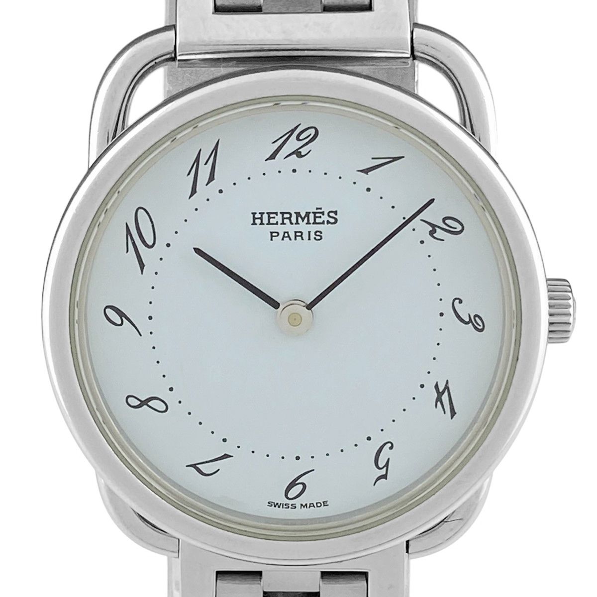 エルメス HERMES アルソー AR3.210 腕時計 SS クォーツ レディース