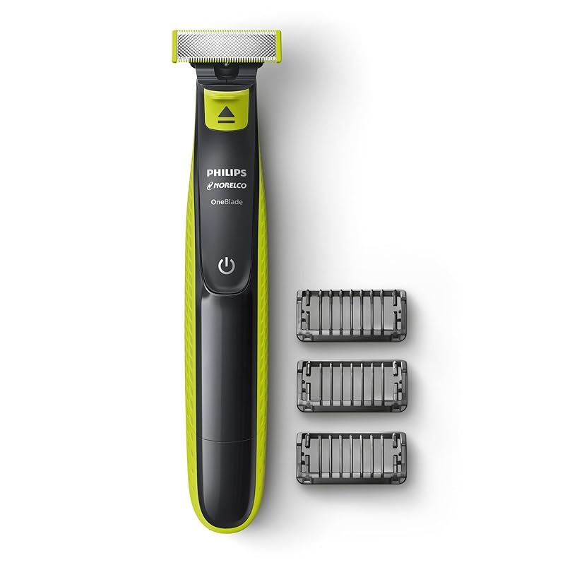 Philips フィリップス Norelco OneBlade ハイブリッド 電動トリマー シェーバー 快適パッケージ QP 2520 90