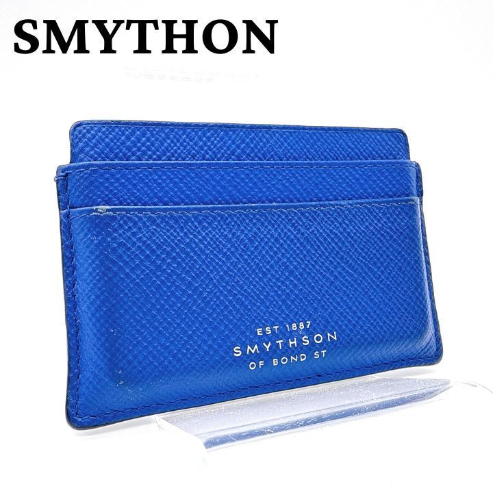 SMYTHSON スマイソン レザー カードケース カード入れ パスケース