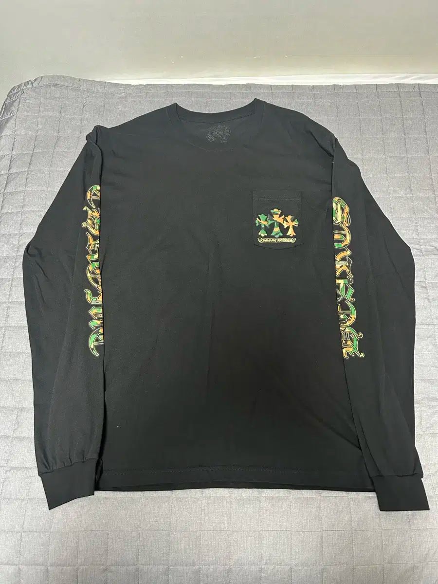 XXL クロムハーツ ホースシュー カモ ロングスリーブ Tシャツ