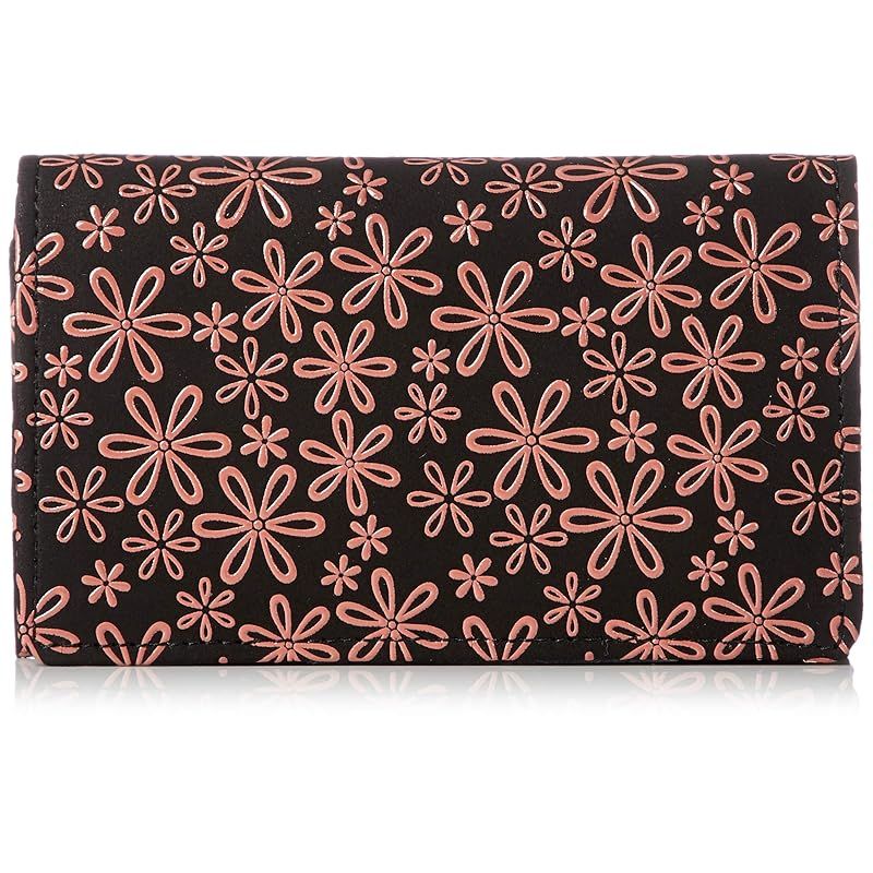 インデンヤ 名刺入れ 名刺入れ 2501-51-160 黒地×ピンク漆 雪割草柄