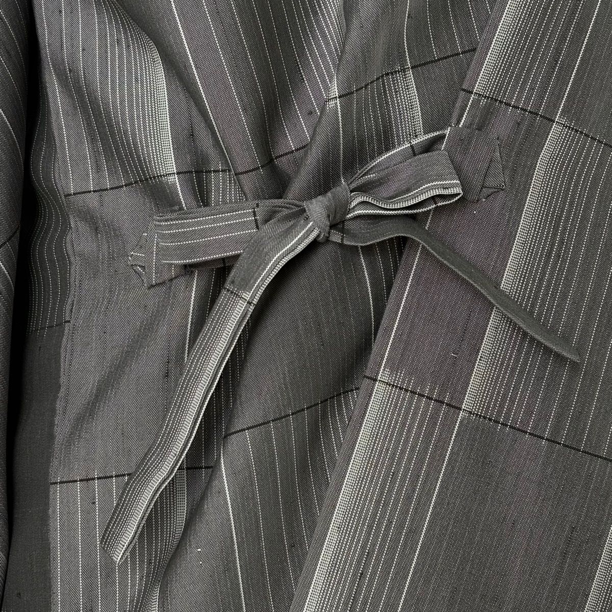 和装コート 縦縞