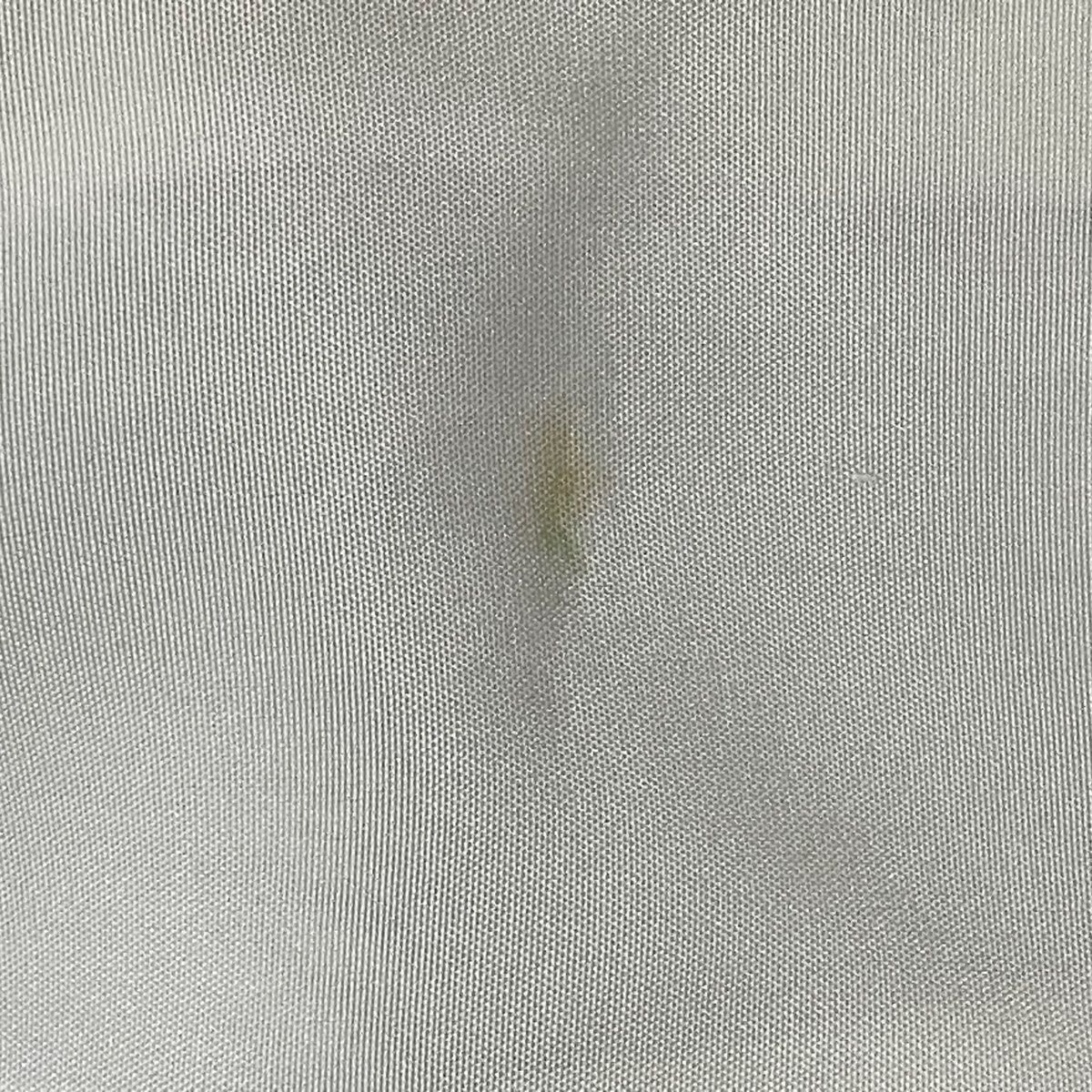  紬 身丈163 cm 裄丈64 M 袷 落款 縦縞 灰茶 正絹 秀品 紬 着物