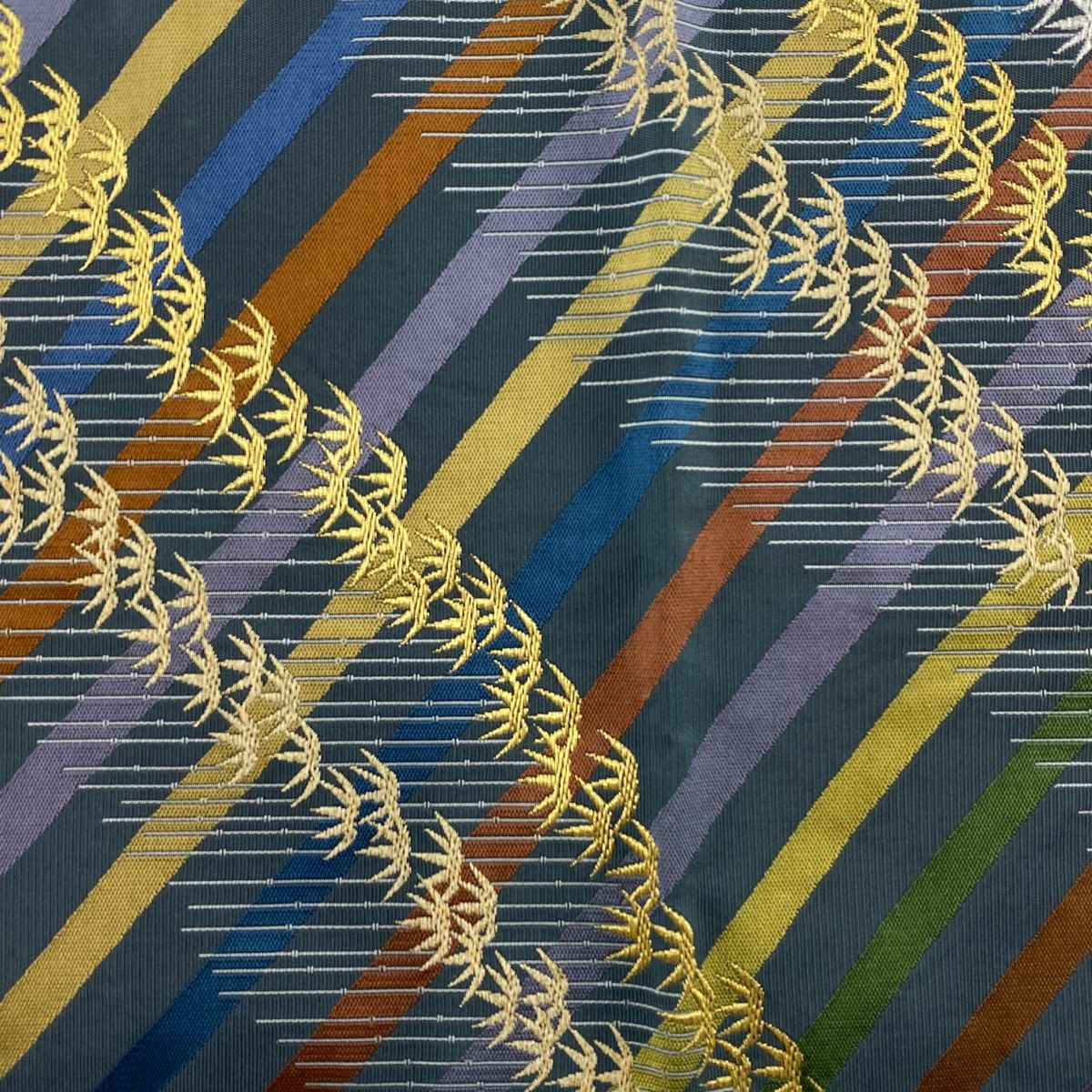 501my56◇川島織物 鱗文に千鳥 金通し 金糸 銀糸 六通 本袋帯◇美品 501my56◇川島織物 鱗文に千鳥 金通し 金糸 銀糸 六通 本袋帯◇美品