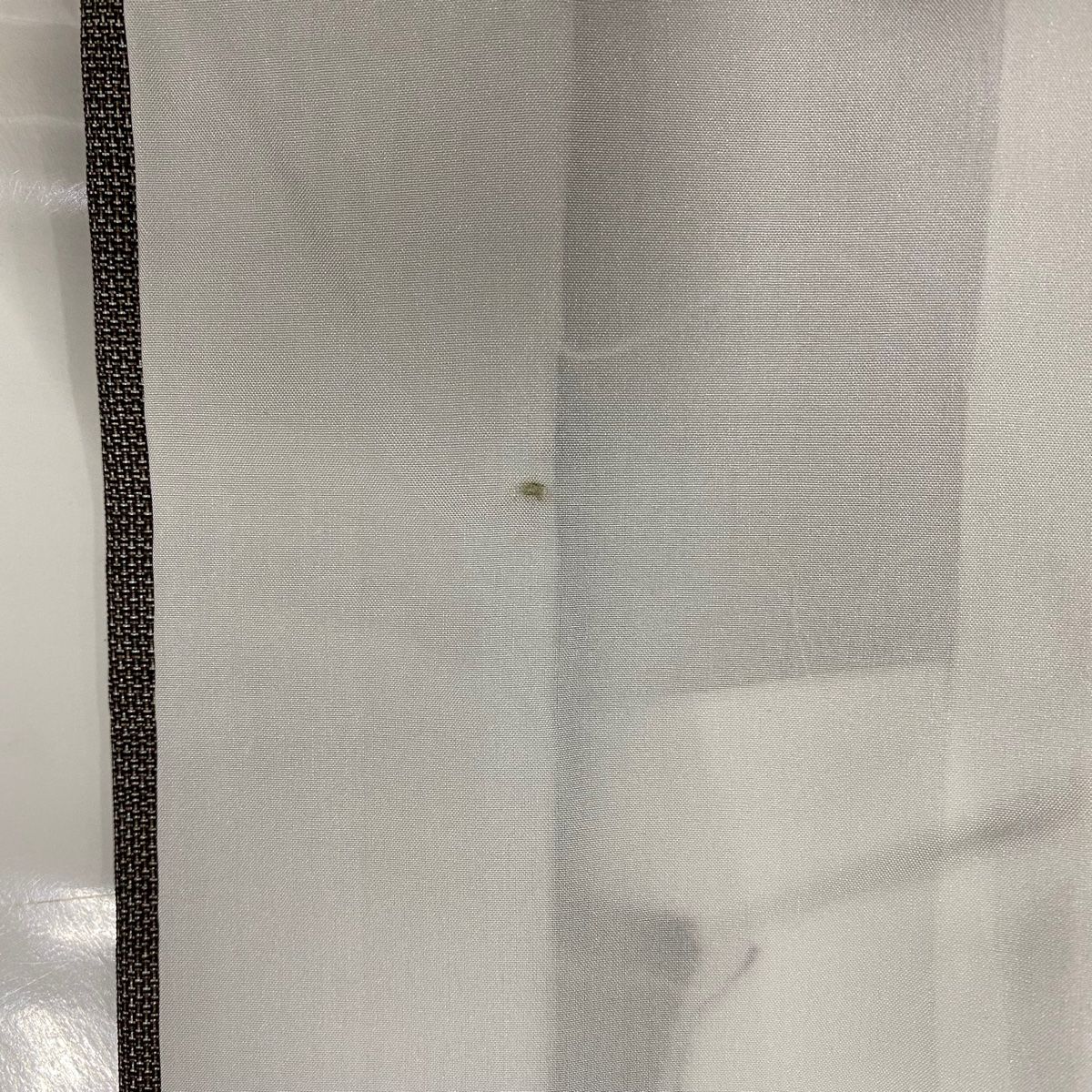  紬 身丈153 cm 裄丈60 5 S 袷 枝花 シルエット 焦茶色 正絹 秀品 紬 着物