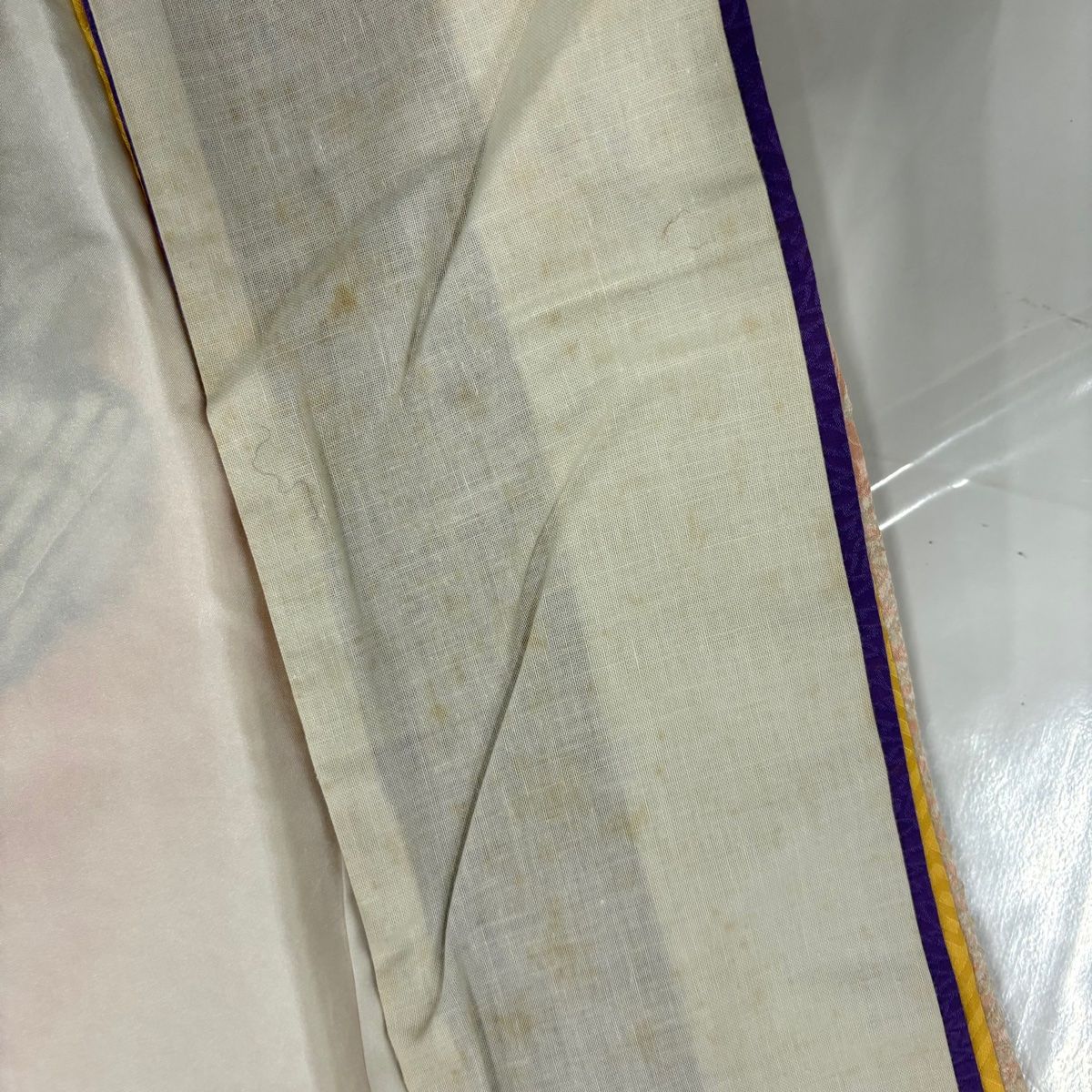  振袖 身丈162 cm 裄丈66 M 袷 牡丹 菊 総絞り ぼかし 薄ピンク 正絹 秀品 振袖 着物