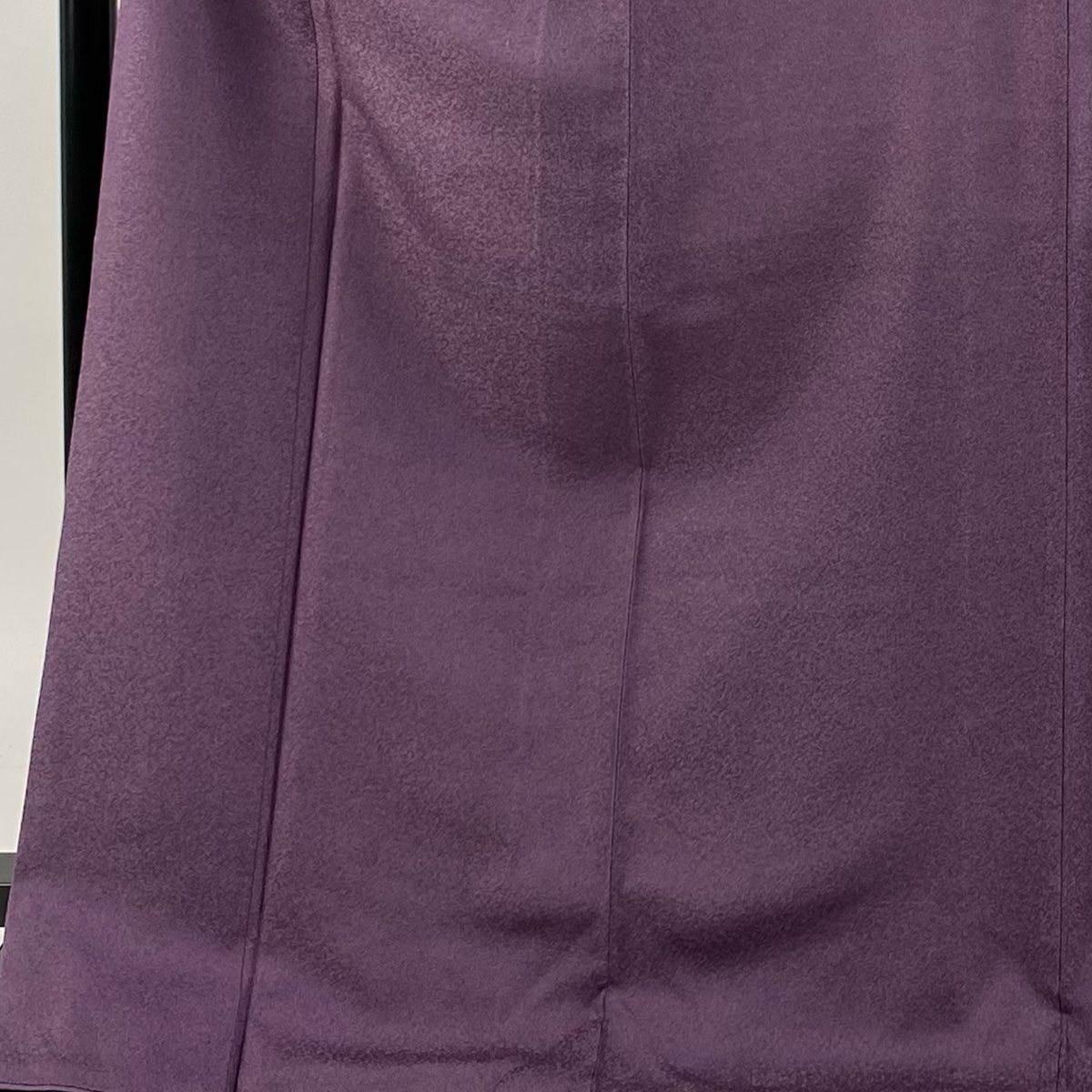 江戸小紋 身丈174 cm 裄丈69 L 袷 鮫 紫 正絹 一つ紋