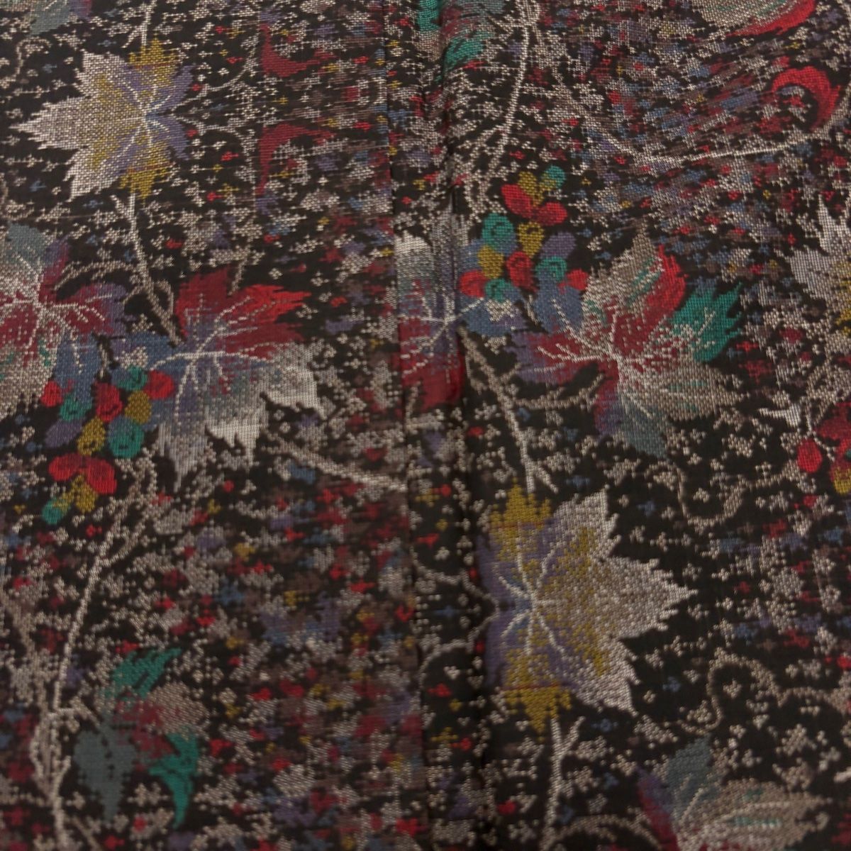  紬 身丈156 5 cm 裄丈63 S 袷 葡萄 焦茶色 正絹 秀品 紬 着物