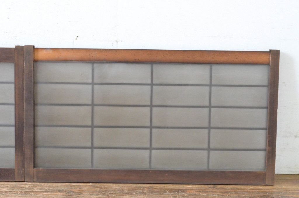 ガラス窓2枚セット