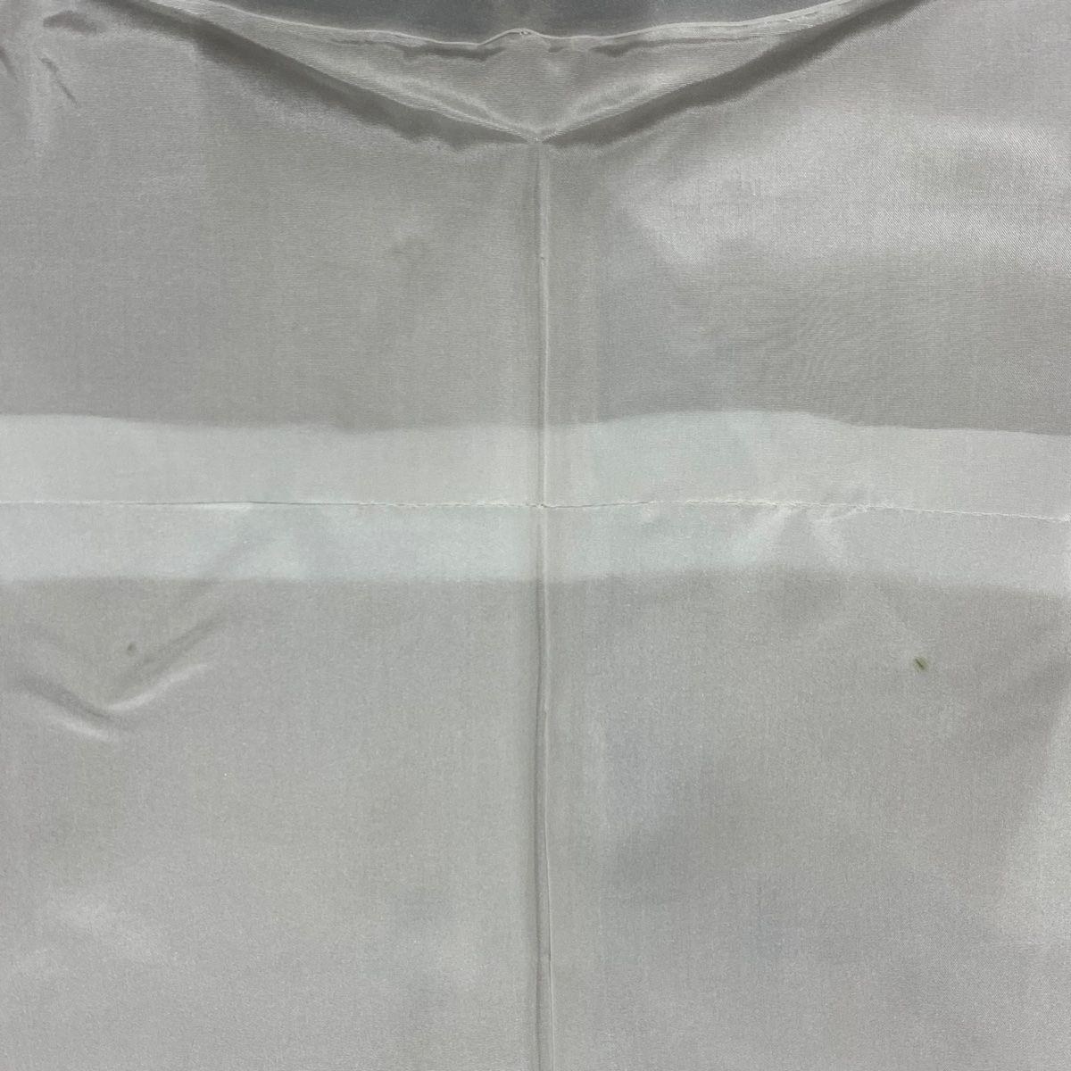  紬 身丈168 cm 裄丈69 L 袷 流水 井桁絣 山吹茶色 正絹 秀品 紬 着物