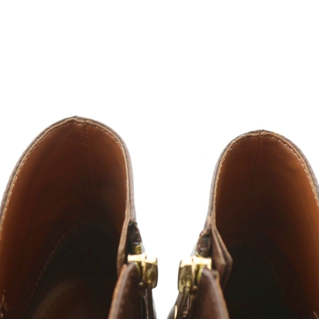 COACH ブラウン レザー ブーツ 8B COACH ブラウン レザー ブーツ 8B Boots & Booties | COACH®