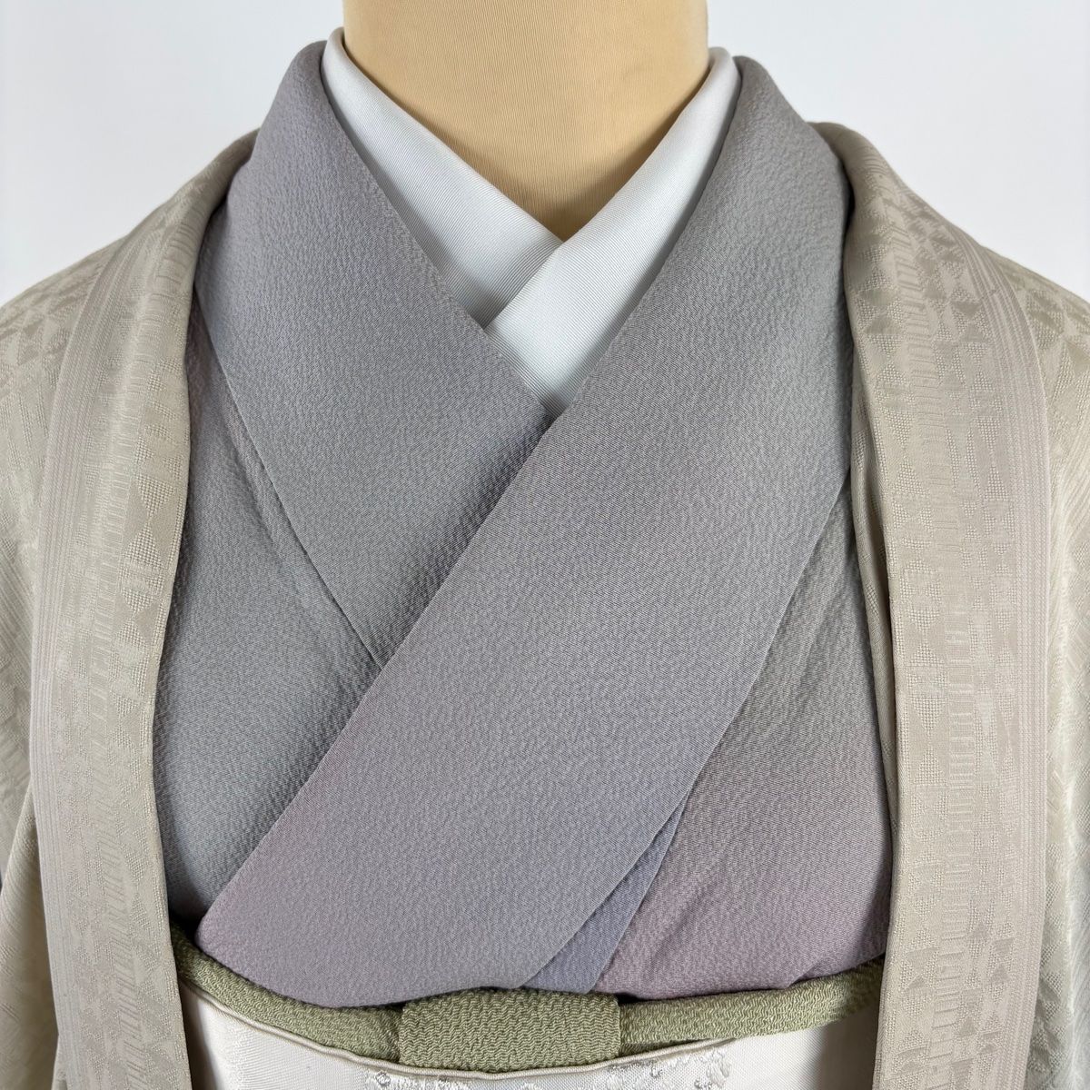 吊り染ボカシ 灰茶