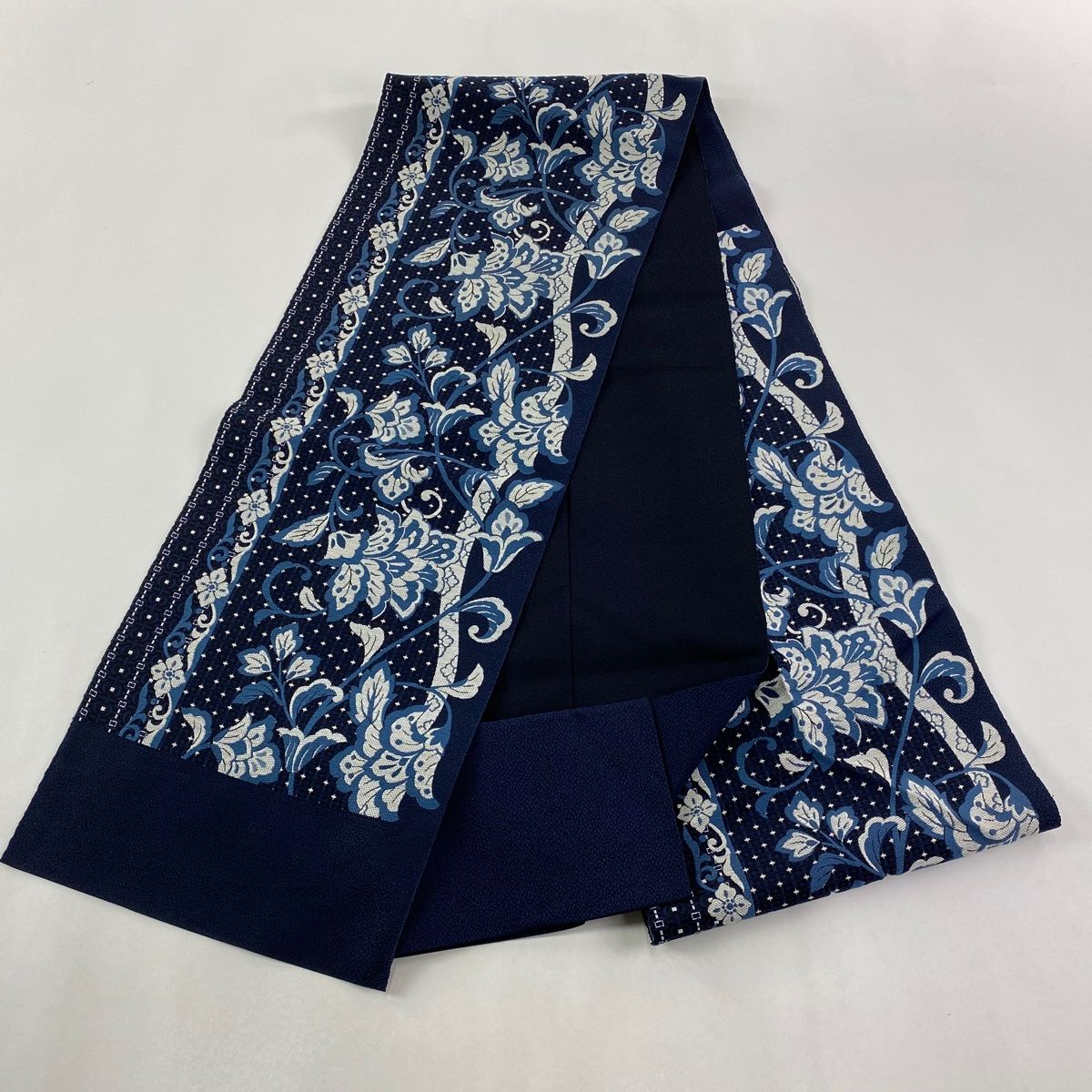 松葉仕立て 八寸名古屋帯