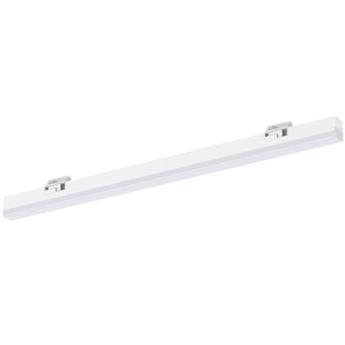 LEDダクトレールライト 1000mm 高輝度 調光対応 昼光色 6000K 工事不要 スリム型 レール照明 PSE認証 ホワイト UTL144 1330e424