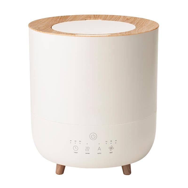 スリーアップ WOOD STYLE ハイブリッド式 アロマ 加湿器 上部給水 10畳 最大加湿量350 ml h 3 5 L アイボリー HB 058 bde 15