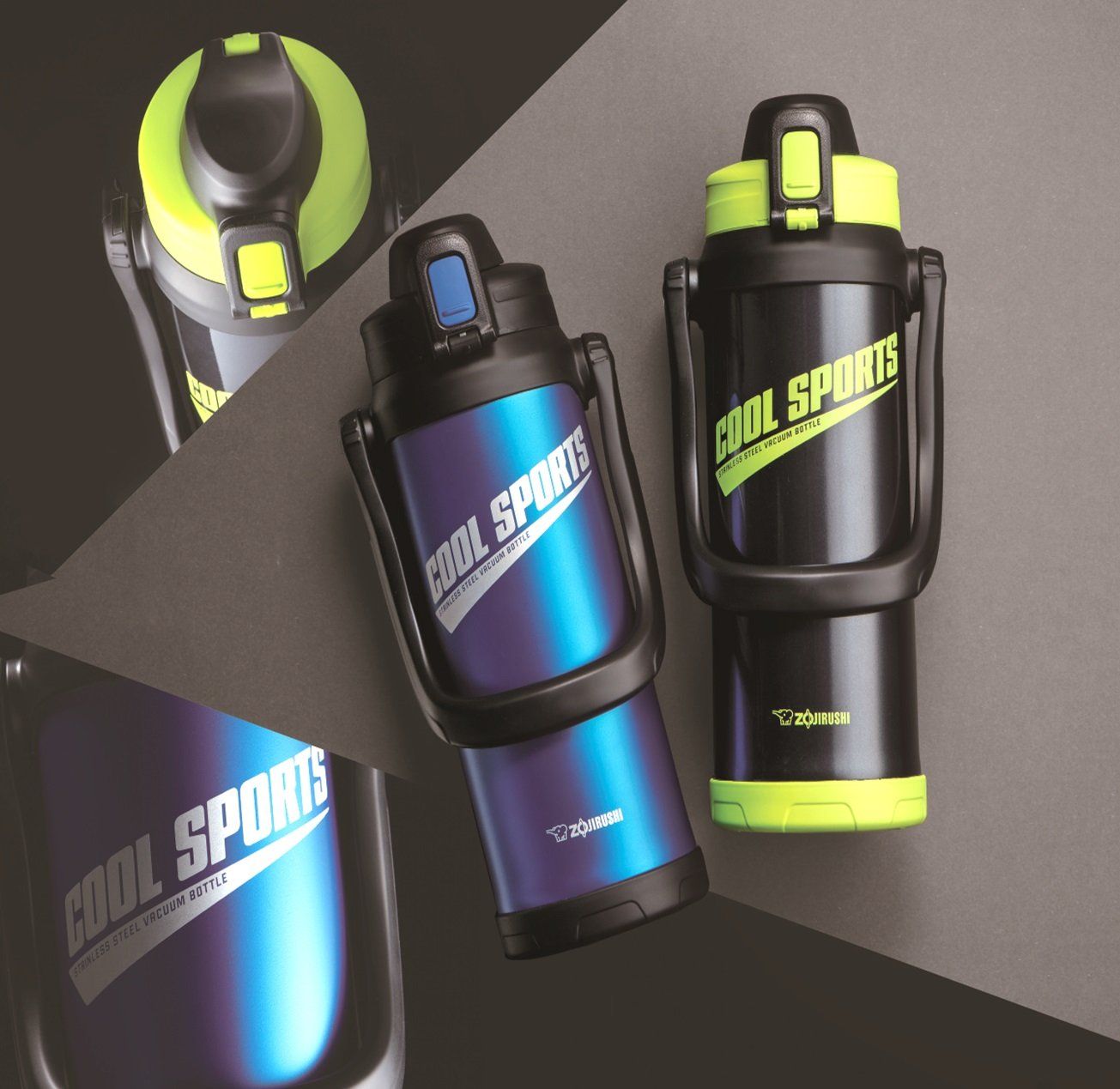 象印マホービン ZOJIRUSHI 水筒 クール スポーツボトル 直飲み 2.0L ブルーブラック SD-BC20-BB ブルーブラック