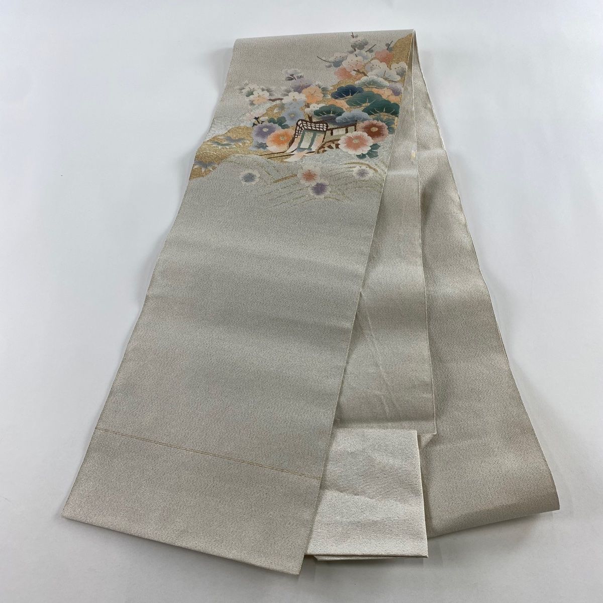 松葉仕立て 八寸名古屋帯