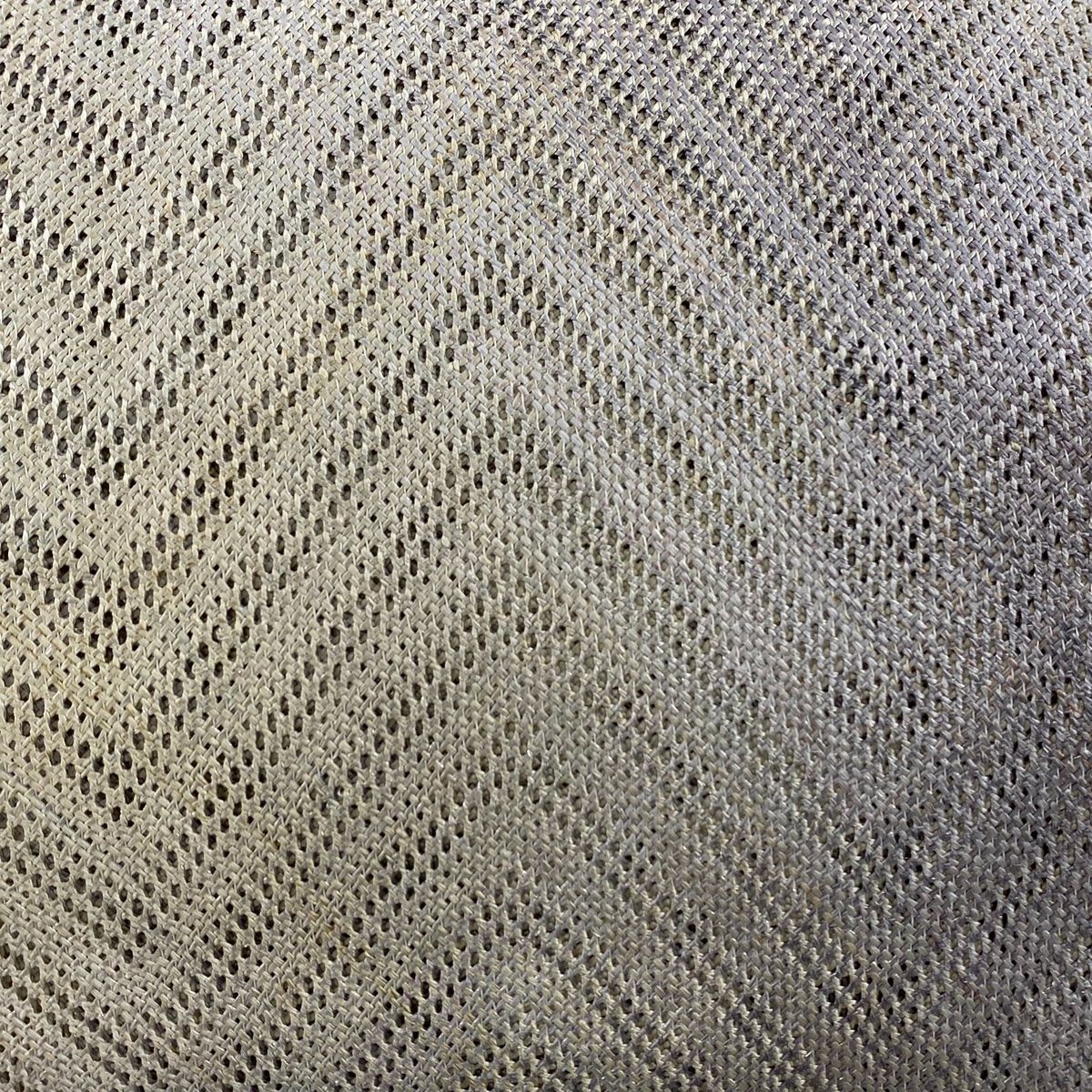 名古屋帯 秀品 松葉仕立て 八寸名古屋帯 幾何学模様 銀通し ぼかし 灰紫 正絹