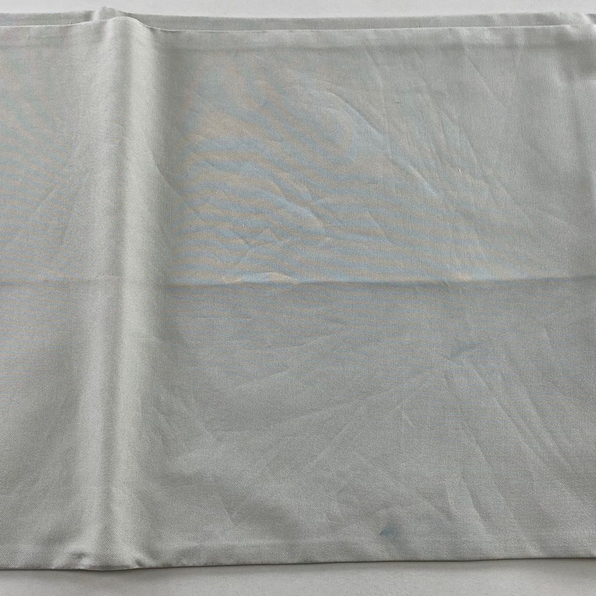  袋帯 蜀江華文 草花 相良刺繍 灰色 お太鼓柄 正絹 袋帯 帯