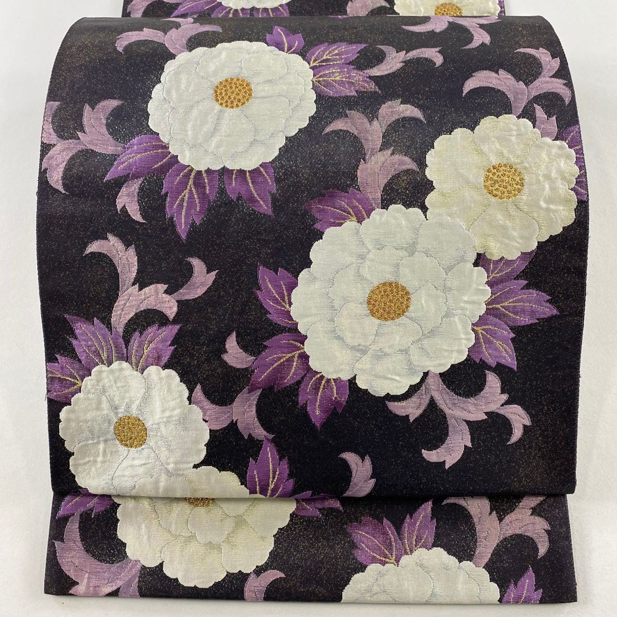 正絹 六通袋帯【一期一会 唐草】 No.1753 正絹 六通袋帯【一期一会 唐草】 No.1753