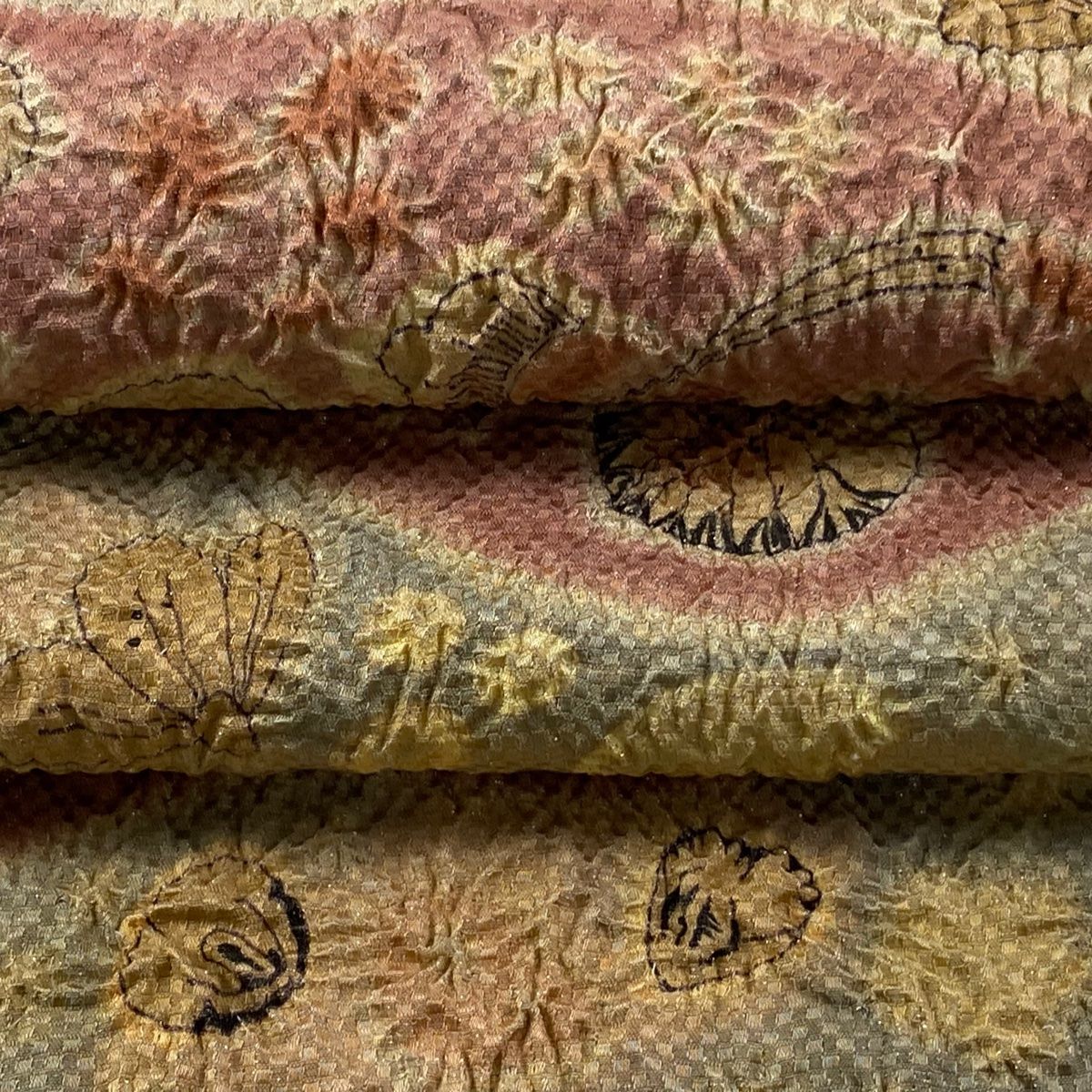 ピンク お太鼓柄