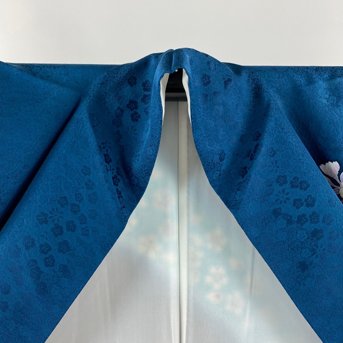 裄丈66 Cm～着丈163Cm～ 五っ紋留め袖きもの～ 袋帯～帯締め 美品】 振袖 身丈163.5cm 裄丈64cm M 袷 袋帯フルセット 雪輪 桜 金彩