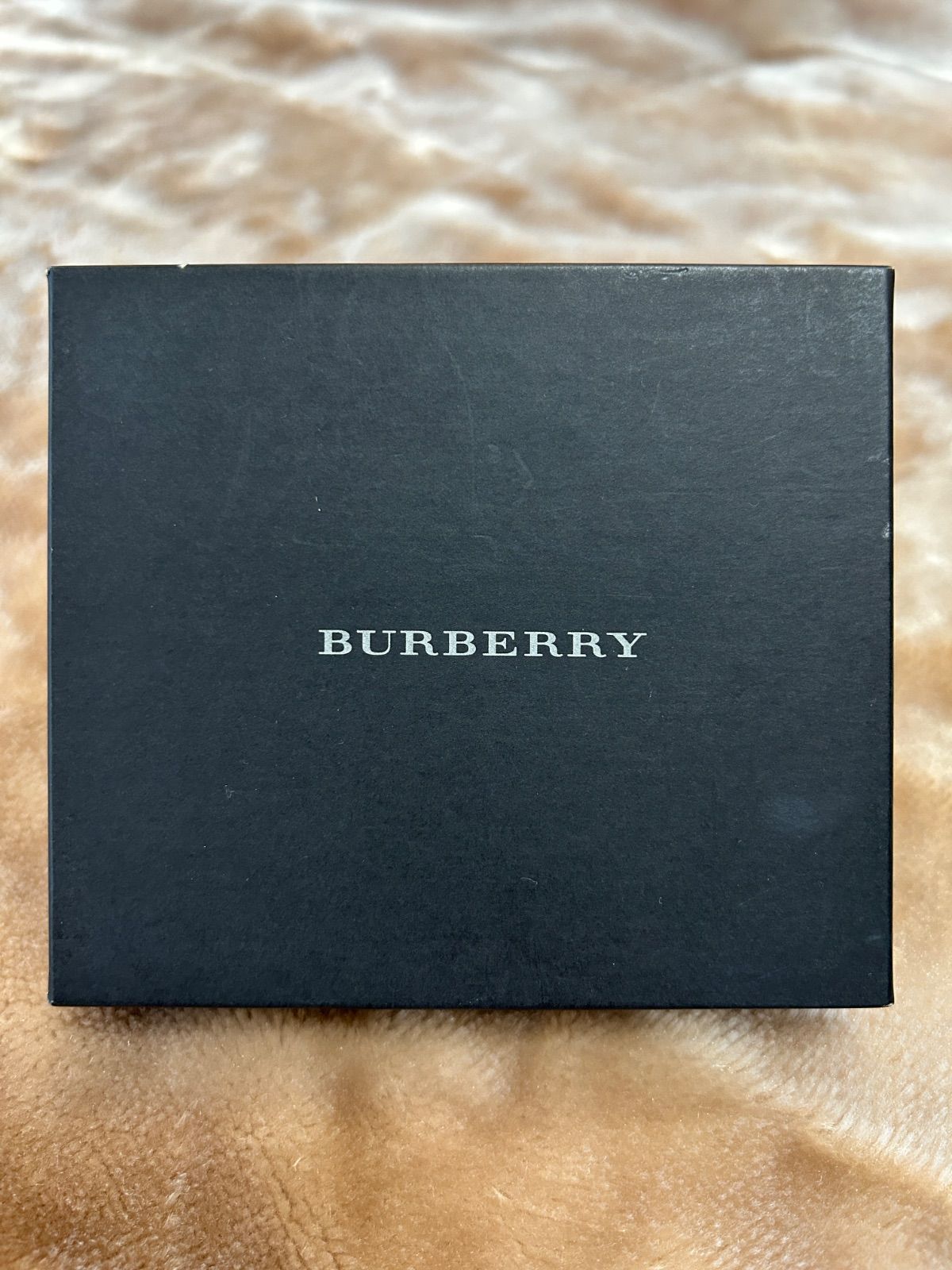 バーバリー二つ折り財布コンパクトウォレットさいふサイフ札入れメンズレディースユニセックス男女兼用男性用紳士女性用婦人ブラウン茶